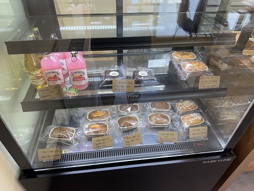 fridge   at Bodel Bodel Bakery - 보들보들제빵소 in Anyang