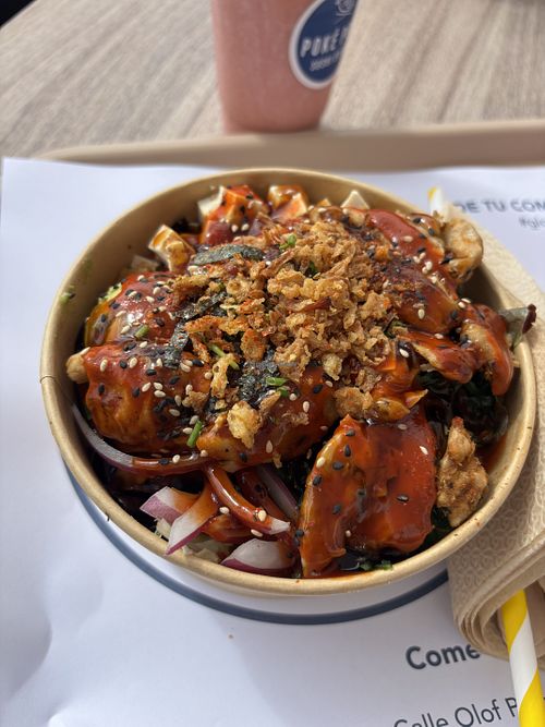 Customized Bowl  at Poké Poké - Las Canteras in Canarias