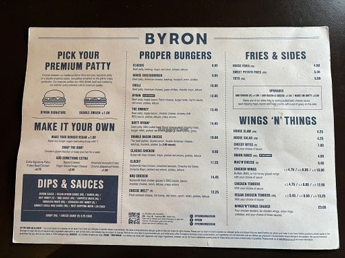  at Byron - Liverpool in Liverpool