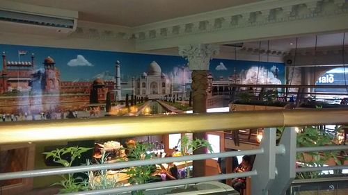 Well decorated. at Usha's - Indian Street Food in Glasgow