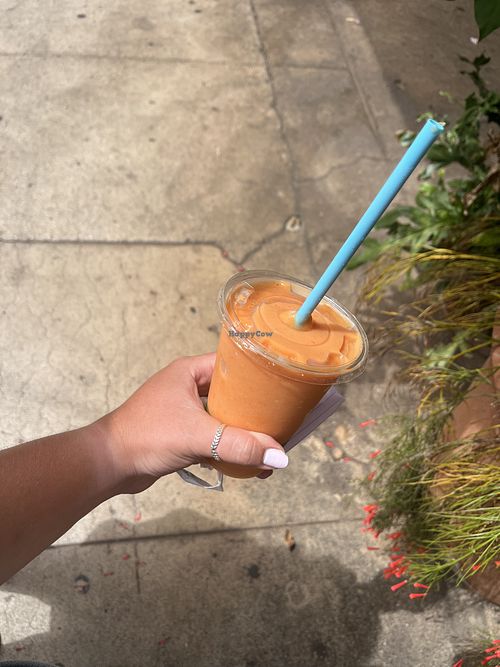 Vegan smoothie  at sundoggy’s in Wailuku