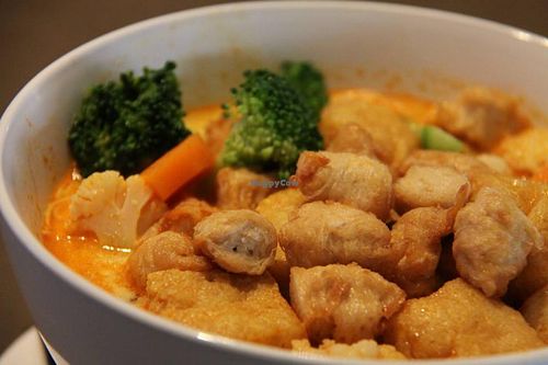 Soya bites laksa at September 18 - North Lakes in Moreton Bay Region