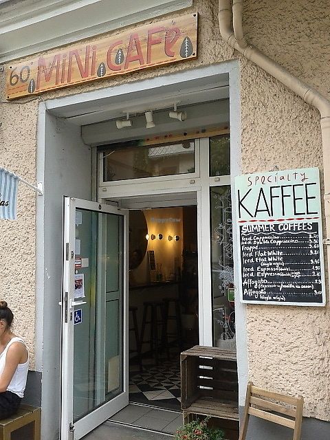 Outside at Sixty Degrees in Berlin