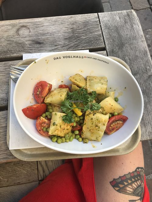 Maultaschen vegan at Das Voglhaus in Konstanz