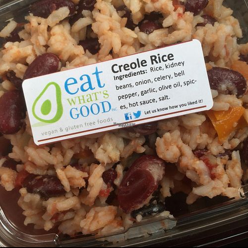 creole rice at Eat What's Good in Chatham