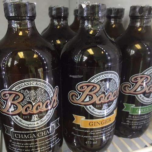 delicious kombucha! at Eat What's Good in Chatham