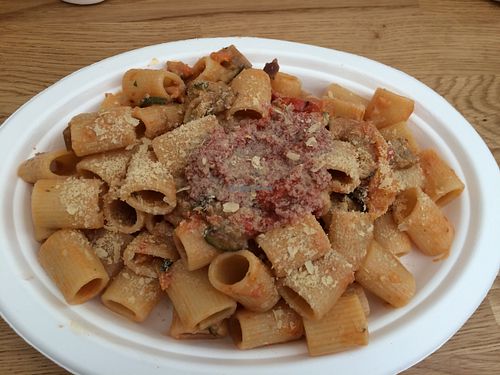 Vegan Pasta at CamBio Vita in Rome
