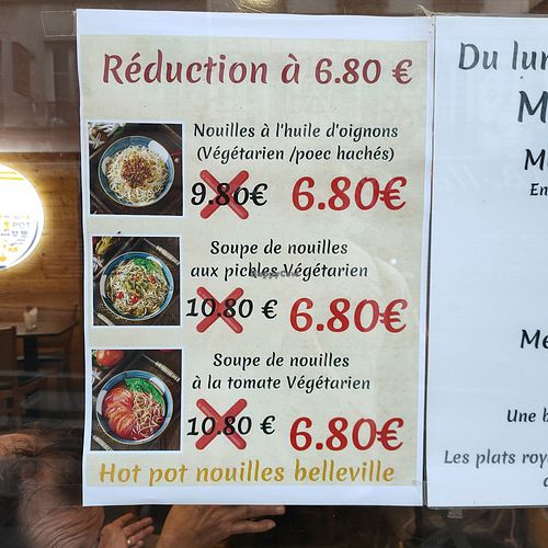 Unbeatable deals! at 流口水火锅小面20区liukoushui hot pot nouilles in île-de-france