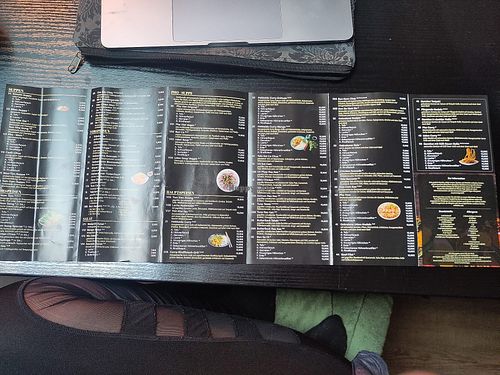 Menu 1 at Mia Restaurant in Virginia