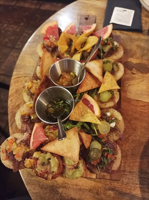 Plancha végétarienne adapté en vegan at L'Hatitude in Pays De La Loire