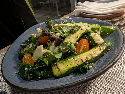 Garden route salad at Amelia's at The Plettenberg in Western Cape