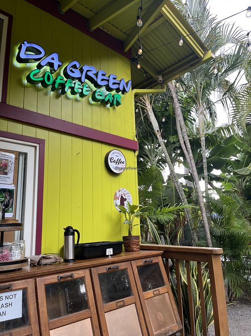Gorgeous location  at Da Green Coffee Bar in Kihei