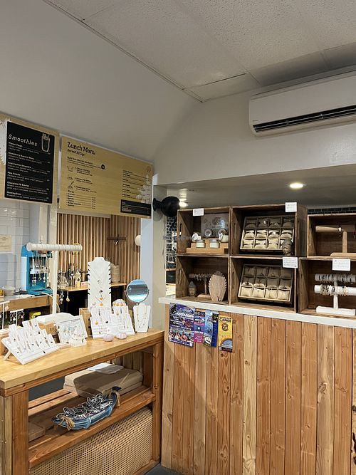 Menu with customisable vegan options   at Island Vibes cafe in Lahaina