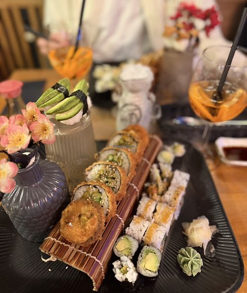 Tora Veggie Set (explizit vegan bestellen, da sonst Mayo drüber gemacht wird)   at Tora - Sushi Bar & Asia Cuisine in Hessen