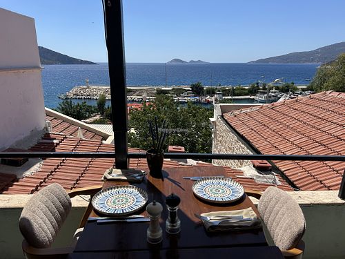 Amazing sea view   at The Leaves Terrace Restaurant in Antalya