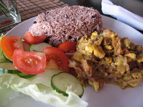 Ackee and Tofu at Fi Real in Bristol