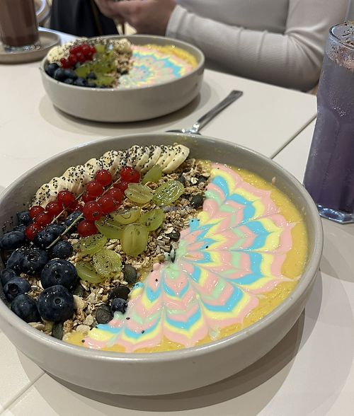 Maracuja Bowl + Lavendel-Limo  at Maikind Berlin in Berlin