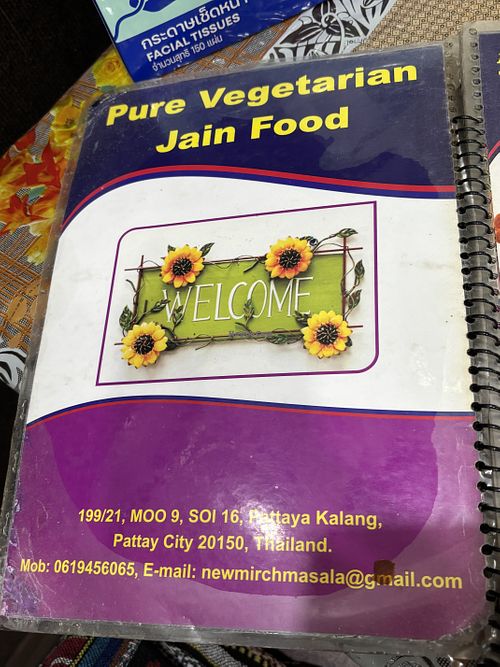 Amenable to vegan requests   at New Mirch Masala Restaurant in ชลบุรี