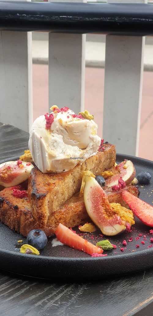 Banana bread at Dad and Dave's Cafe in Yarraville