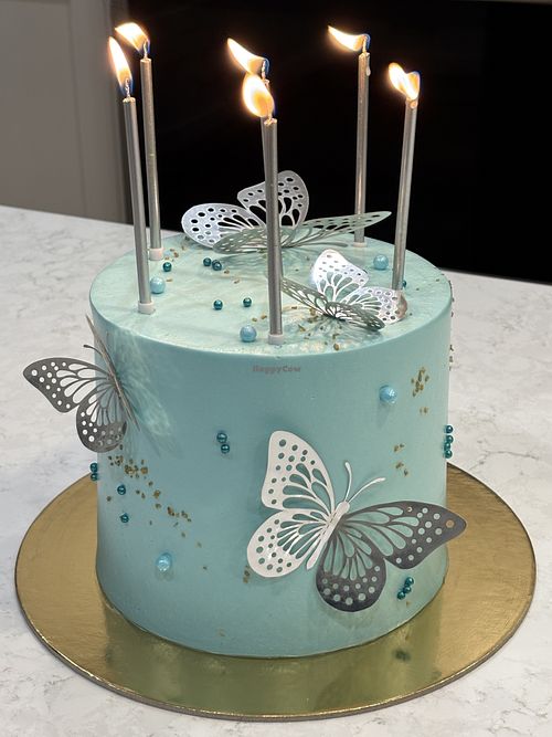 Custom vegan cake  at 8 Cakes Bake Shoppe in Calgary