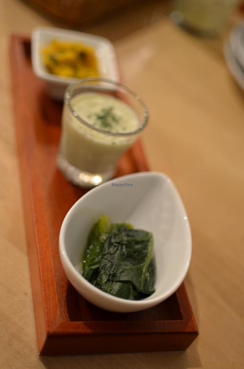 Complimentary starter at Rejuve in Tokyo