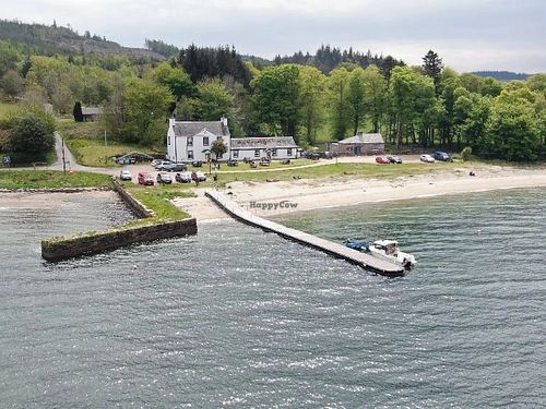 Inn with pontoon  at The Oystercatcher in Scotland
