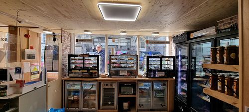 Delicious Indian food at The Good Food Shop Totnes in England