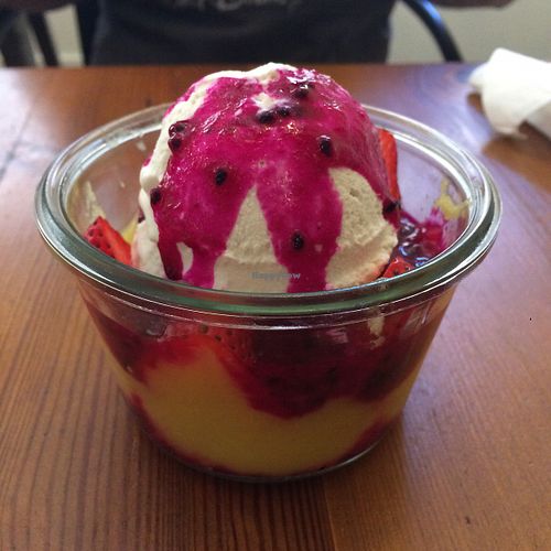 Bora bora ice cream  at P.S. and Co. in Philadelphia