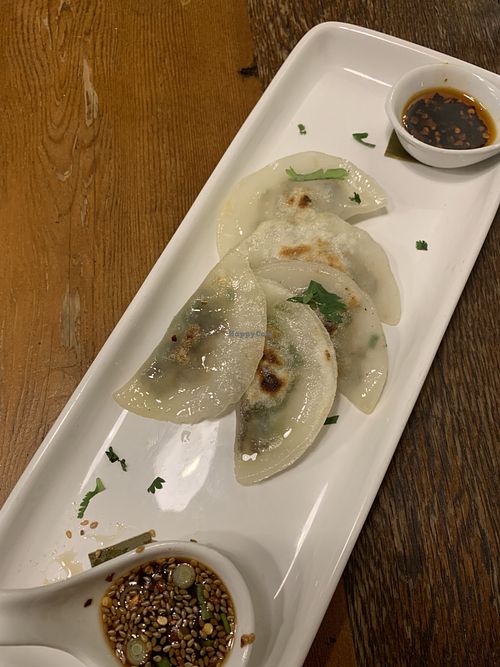 Special of the Day: Mushroom Dumplings  at P.S. and Co. in Philadelphia
