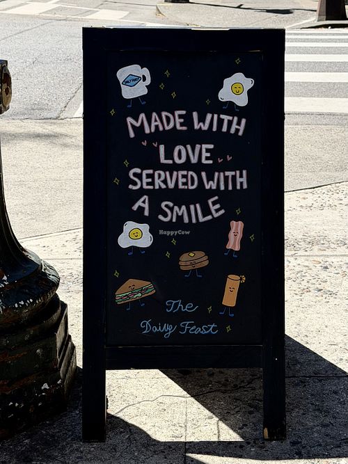Sign doesn’t lie  at The Daily Feast PDX  in Portland