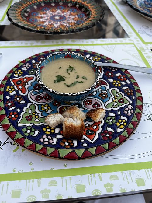 Lentil soup/ vegan  at Yovego in Doha Municipality