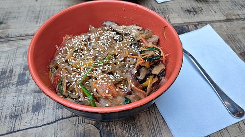 Japchae at MARU in Bremen