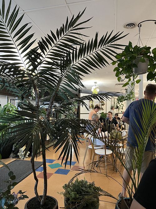 Nice atmosphere   at Meera Bakery Cafe in Campbell River