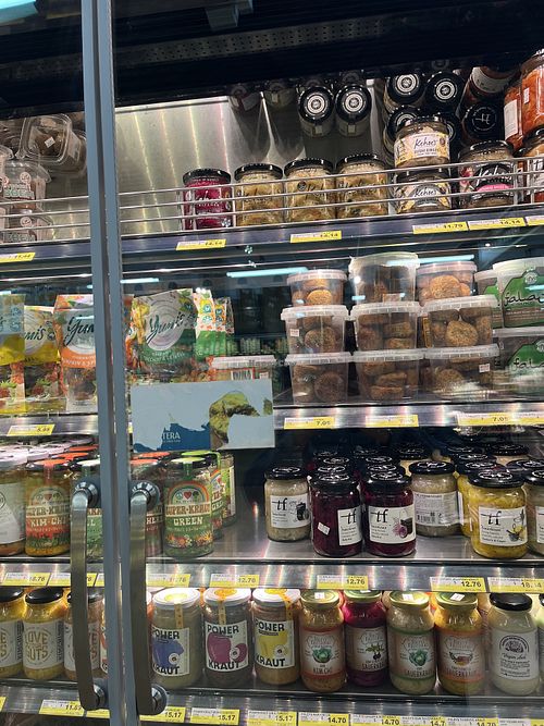 Fridge section   at Boccaccio IGA in Balwyn