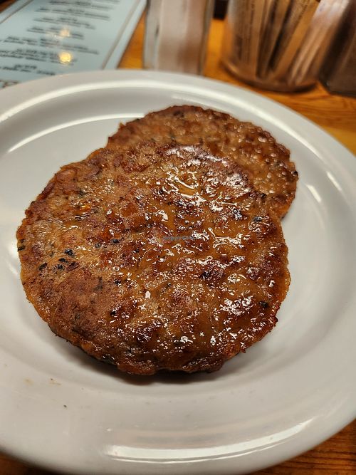 Veggie sausage at Gravy in Portland