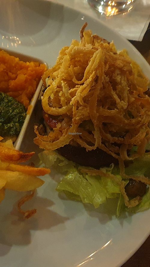 Bunless Vegan Burger at Turn ŉ Tender Bryanston in Gauteng