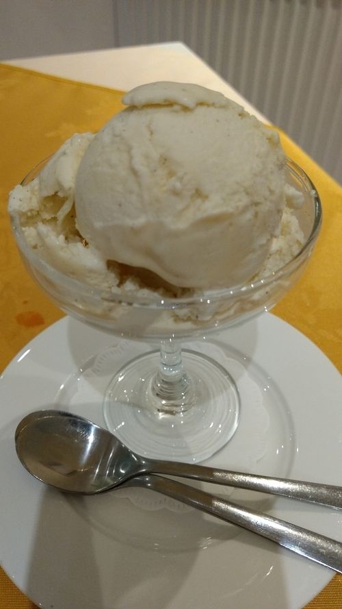 vegan ice cream at Lotus Plant Based Kitchen in Manchester