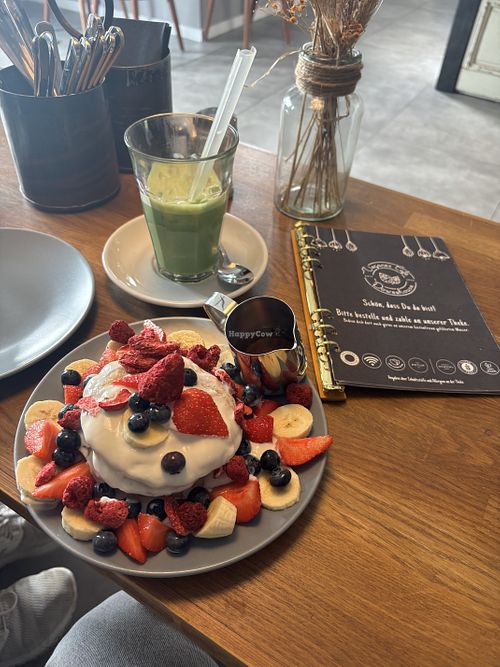 Pancakes   at Veganes Café in Erftstadt in Erftstadt