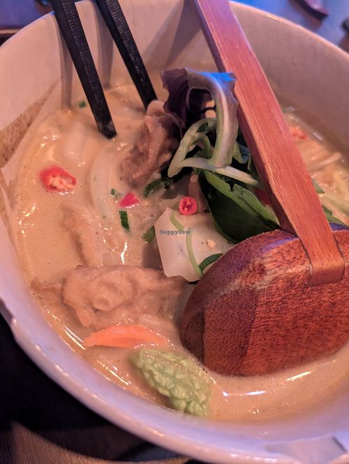 Tofu-Curry at Reiskorn Parndorf in Burgenland