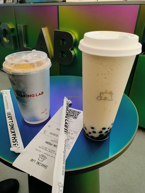 Mister Soy and hojicha tea at Shaking Lab - 不同茶肆 in County Dublin