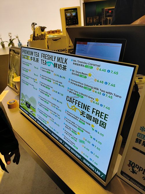 Menu 1 at Shaking Lab - 不同茶肆 in County Dublin