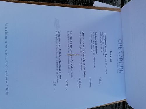 Karte at Die Grenzburg in Güstrow in Mecklenburg-vorpommern