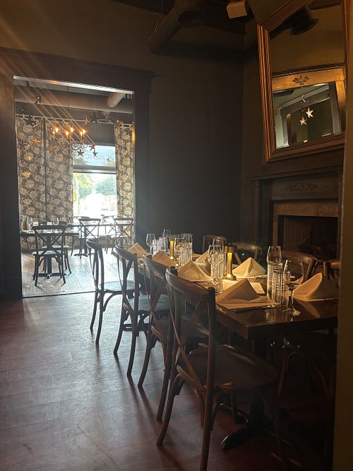 Cha Bella inside dining   at Cha Bella in Savannah