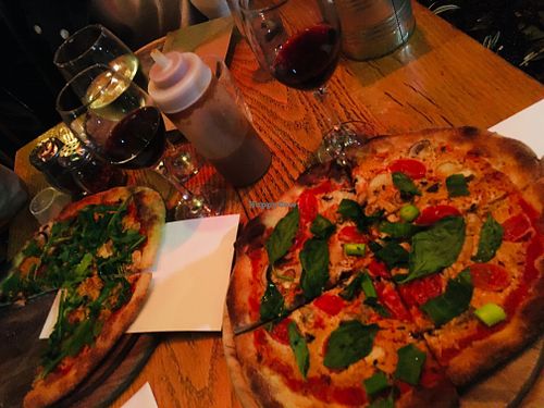 Pizza at Hatool HaYarok - The Green Cat in Tel Aviv