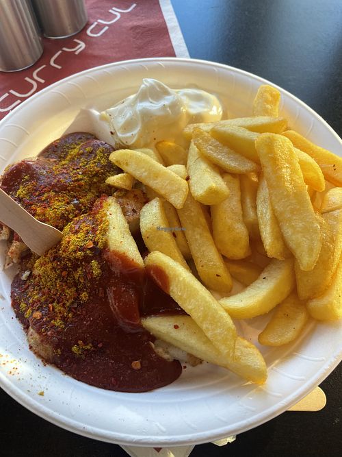 Currywurst   at Curry Cult in Sachsen