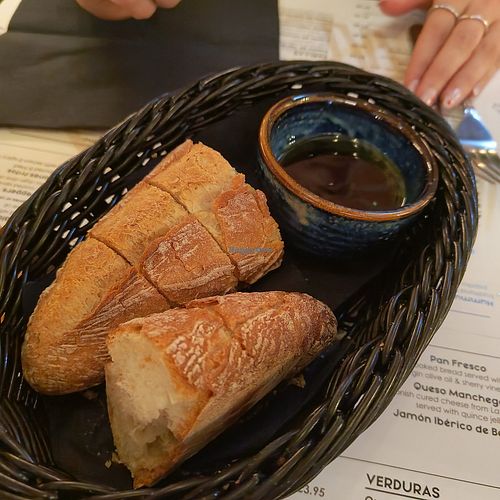 Bread at La Cabra Spanish Tapas in Scotland