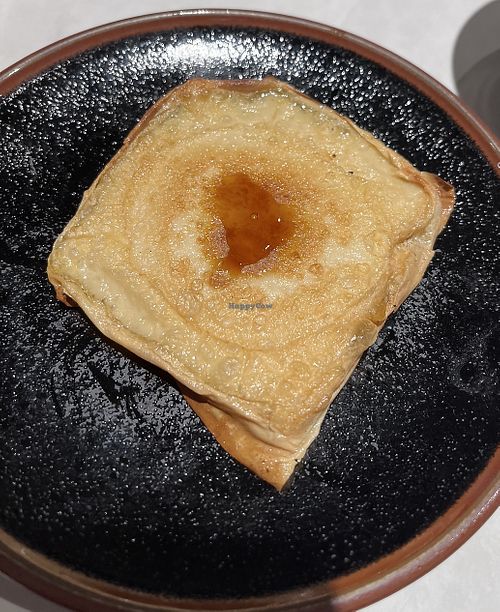 Vegan fried egg ($30)  at You Mian Zi - 有麵子蔬食料理 in Taipei