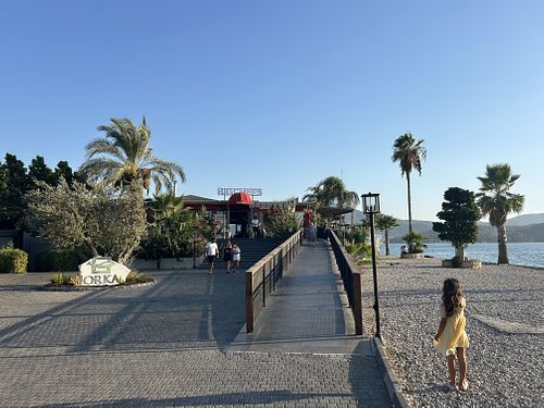 Located right by the sea  at Big Chefs in Mugla