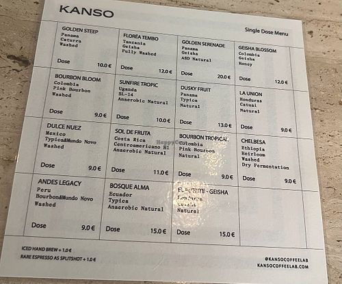  at KANSO COFFEE LAB in Bayern