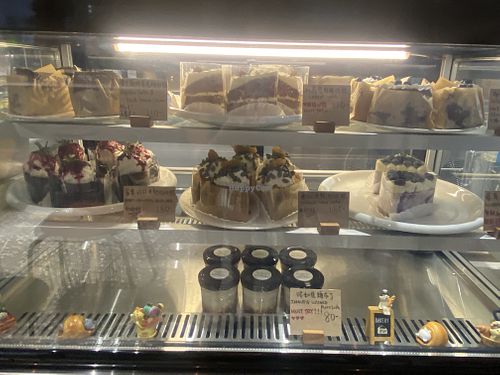 Bakery items  at Plants Only Bakery in Taichung